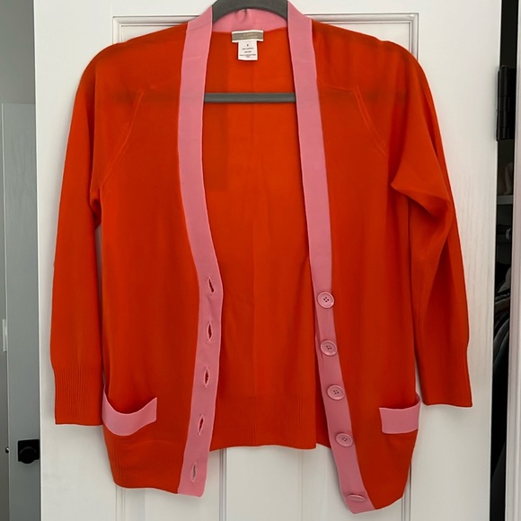 Cashmere color block cardigan - Picture 1 of 4